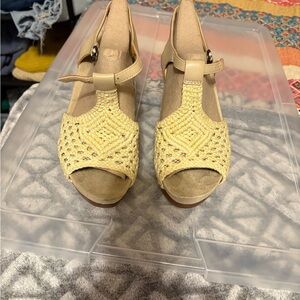 Amalfi Cream Woven Espadrilles